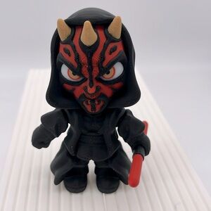 3D printed Articulated Star Wars Hooded Darth Maul Fidget Toy Fun Collec…